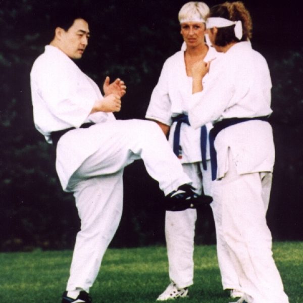 Conny krijgt les van Kancho Matsui, Papendal 1997