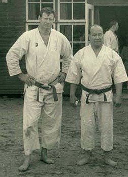 Jon Bluming en Mas Oyama